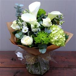 Calla lily, Hydrangea and Peonies etc