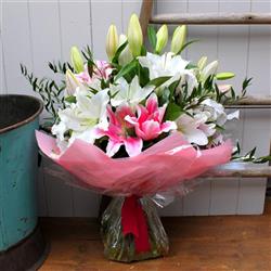 Lily Hand Tied Bouquet