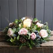 Nordic Table Centre in Pink