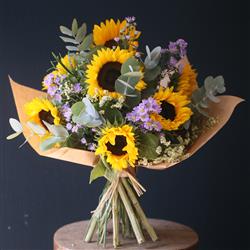 The Happy Sunflower Bouquet
