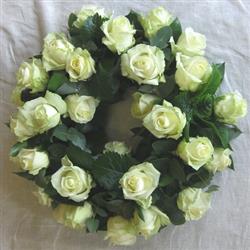 Avalanche Rose Wreath